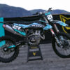 Kit déco motocross KTM - Semper Fi - Bleu Promo
