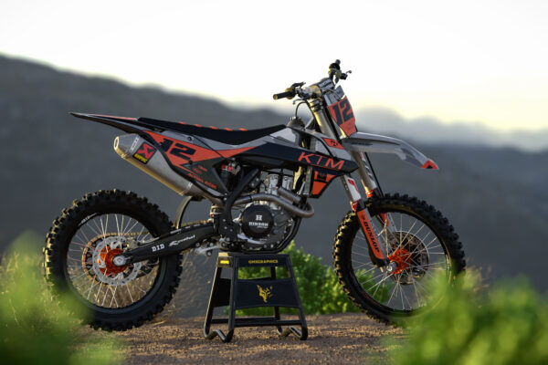 Kit déco motocross KTM - Shade - Orange Promo