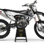 Kit déco motocross KTM - Smash - Blanc