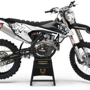 Kit déco motocross KTM - Smash - Blanc
