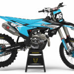 Kit déco motocross KTM - Stealth - Bleu
