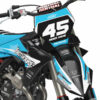 Kit déco motocross KTM - Stealth - Bleu 3