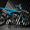 Kit déco motocross KTM - Stealth - Bleu Promo