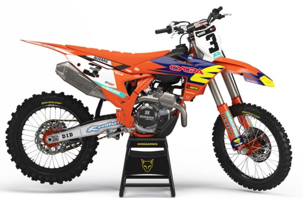 Kit déco motocross KTM - Stock