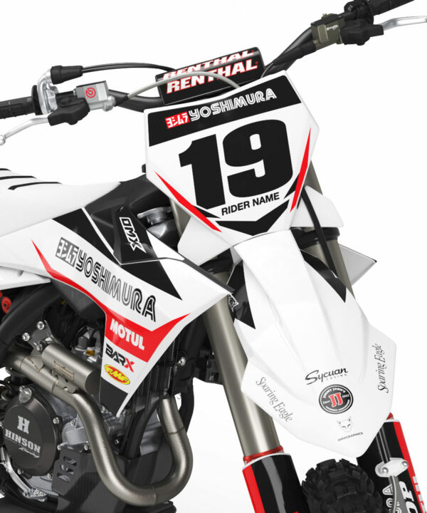 Kit déco motocross KTM - Supercross - Blanc 2