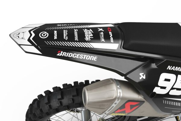 Kit déco motocross KTM - Syndicate - Blanc 3