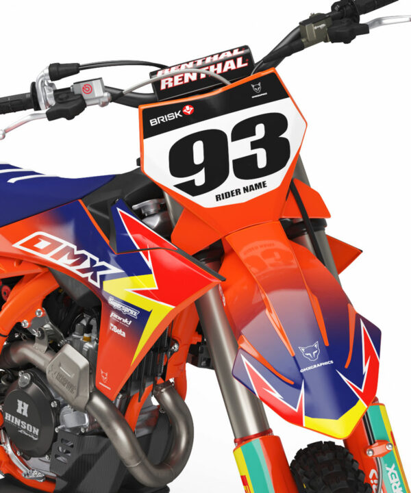 Kit déco motocross KTM - Team 2