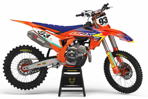 Kit déco motocross KTM - Team