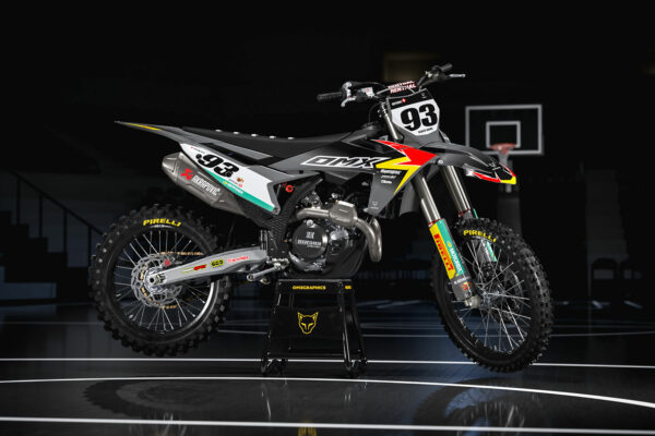 Kit déco motocross KTM - Team - Gris Promo