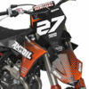 Kit déco motocross KTM - Throttle 2
