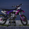 Kit déco motocross KTM - Throttle - Violet Promo