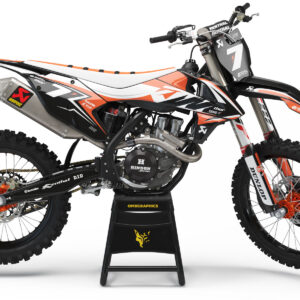 Kit déco motocross KTM - Thunder - Orange