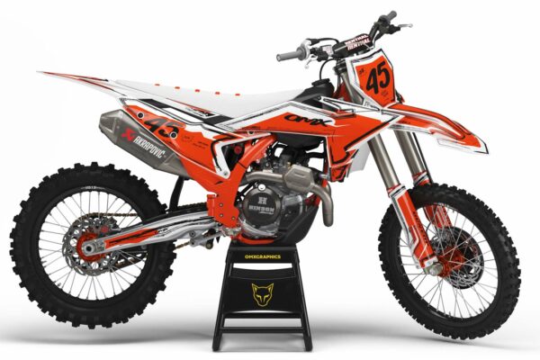 Kit déco motocross KTM - Toon