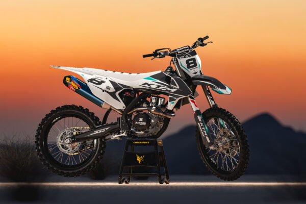 Kit déco motocross KTM - Torch - Gris Promo