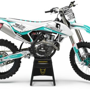 Kit déco motocross KTM - Trace - Bleu