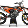 Kit déco motocross KTM - Vandal - Orange