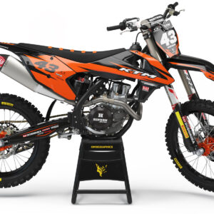 Kit déco motocross KTM - Vandal - Orange