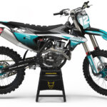 Kit déco motocross KTM - Vendetta - Bleu