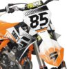 Kit déco motocross KTM - Voltage - Orange 2