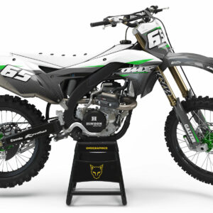 Kit déco motocross Kawasaki - Amaze - Gris