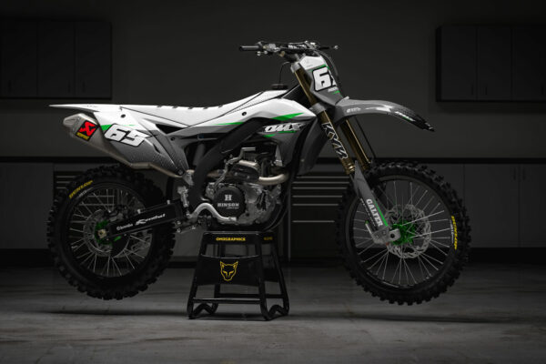 Kit déco motocross Kawasaki - Amaze - Gris Promo