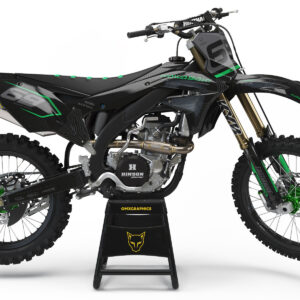 Kit déco motocross Kawasaki - Avenger - Vert