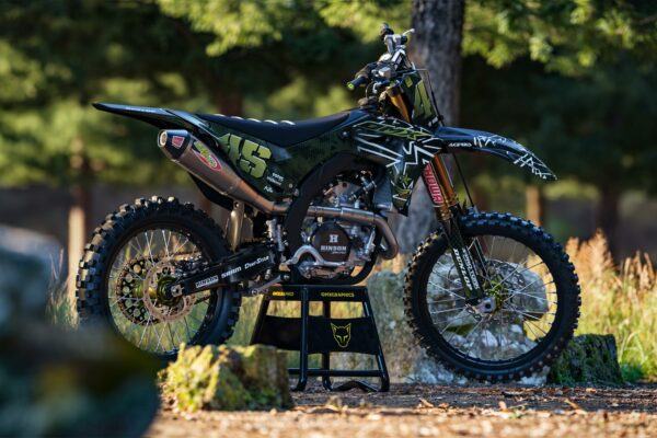 Kit déco motocross Kawasaki - Battalion Promo