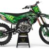 Kit déco motocross Kawasaki - Battalion - Vert