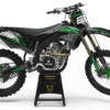Kit déco motocross Kawasaki - Carbon