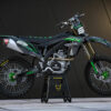 Kit déco motocross Kawasaki - Carbon Promo