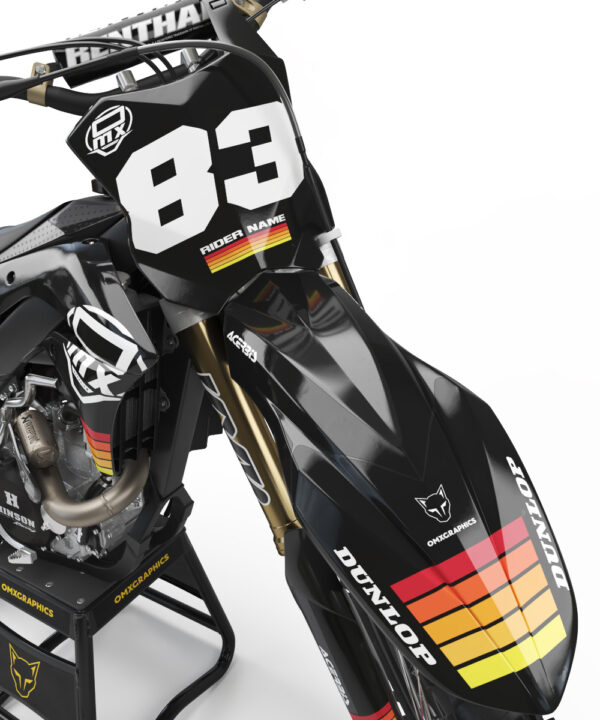 Kit déco motocross Kawasaki - Charge 2