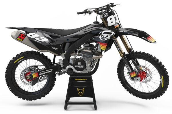 Kit déco motocross Kawasaki - Charge