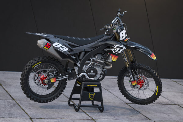 Kit déco motocross Kawasaki - Charge Promo