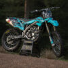 Kit déco motocross Kawasaki - Chimera - Bleu Promo