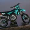 Kit déco motocross Kawasaki - Comet - Bleu Promo