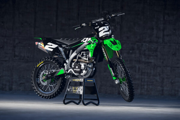Kit déco motocross Kawasaki - Corsa Promo