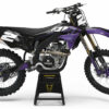 Kit déco motocross Kawasaki - Corsa - Violet
