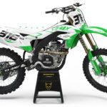 Kit déco motocross Kawasaki - Creed