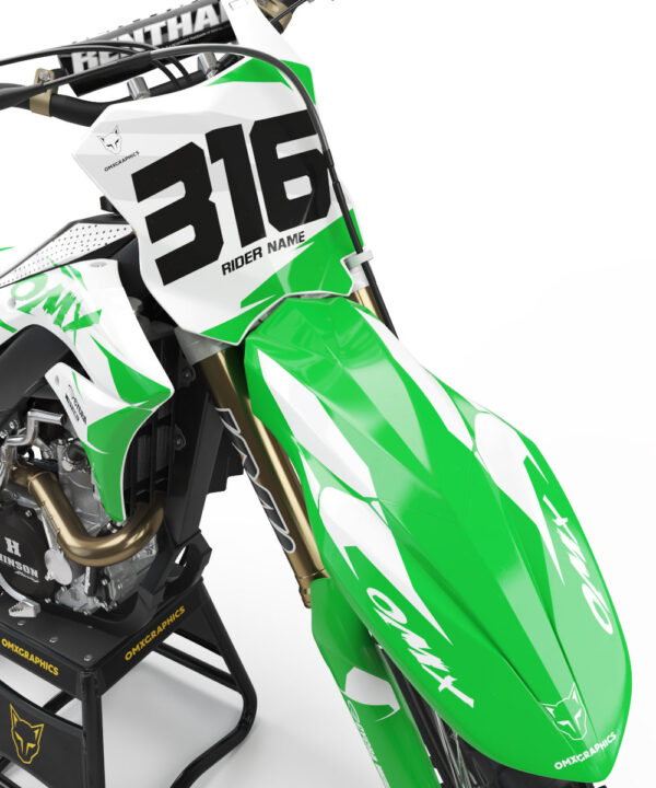 Kit déco motocross Kawasaki - Creed 2