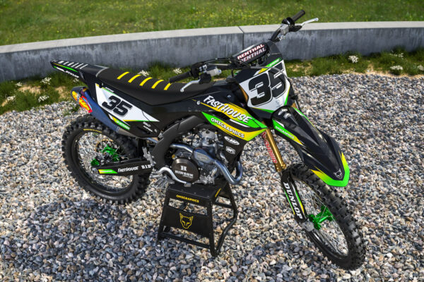 Kit déco motocross Kawasaki - Dagger Promo