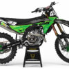 Kit déco motocross Kawasaki - Frost - Vert