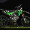 Kit déco motocross Kawasaki - Frost - Vert Promo