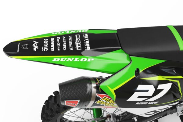 Kit déco motocross Kawasaki - Fury 3