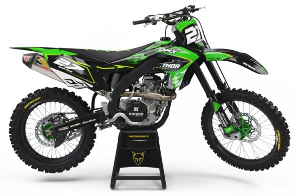 Kit déco motocross Kawasaki - Fury