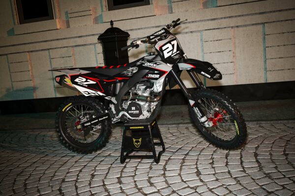 Kit déco motocross Kawasaki - Fury - Gris Promo