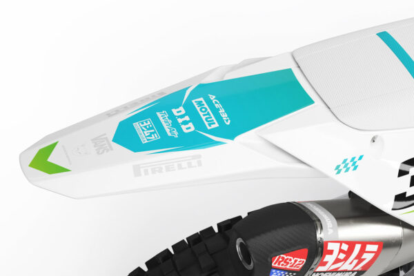 Kit déco motocross Kawasaki - Glitch 3