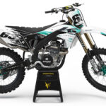 Kit déco motocross Kawasaki - Hangout