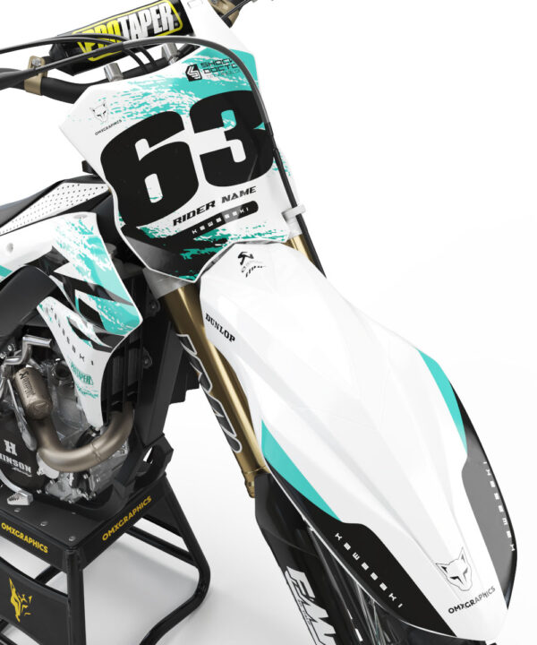 Kit déco motocross Kawasaki - Hangout 2