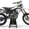 Kit déco motocross Kawasaki - Hangout - Blanc