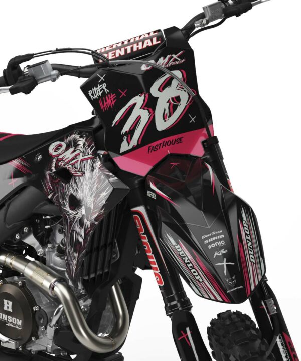 Kit déco motocross Kawasaki - Hellthorn 2